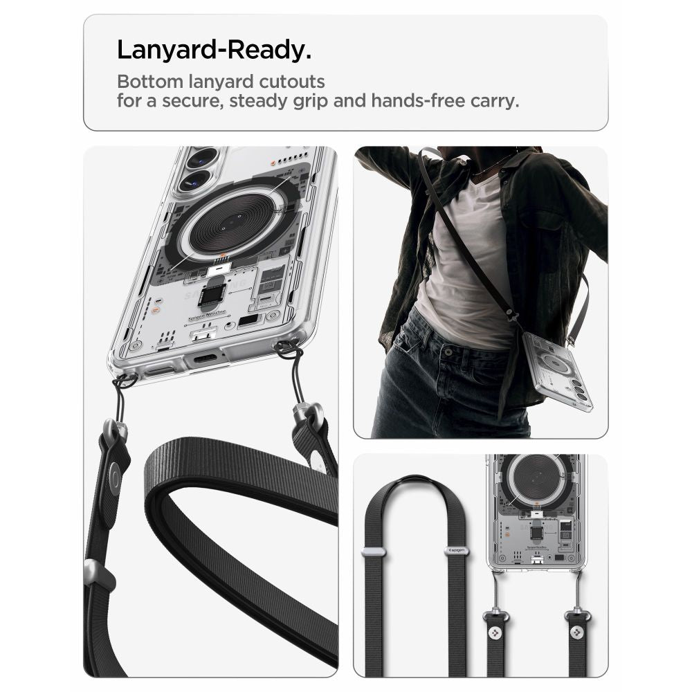 Hard Case Spigen Ultra Hybrid Neo One with MagSafe for Samsung Galaxy S26 S942, Transparent ACS11218_12
