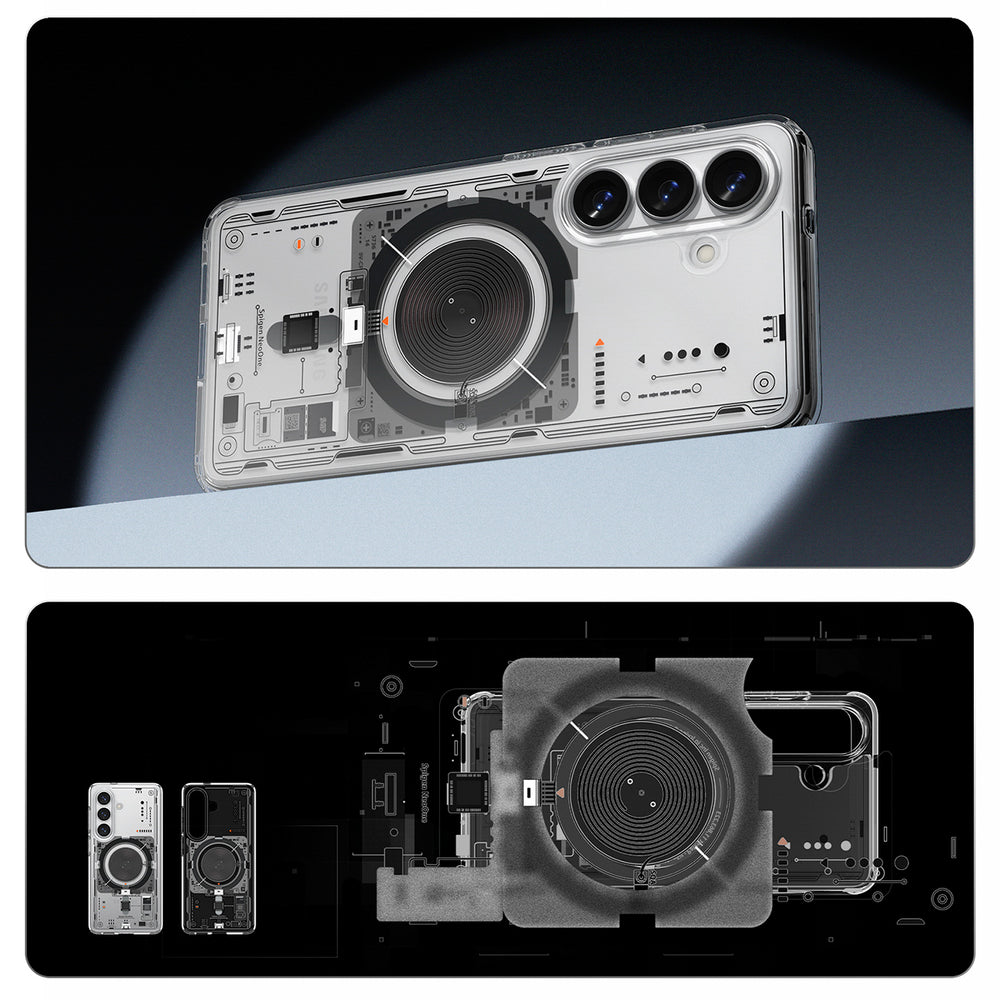 Hard Case Spigen Ultra Hybrid Neo One with MagSafe for Samsung Galaxy S26 S942, Transparent ACS11218_16