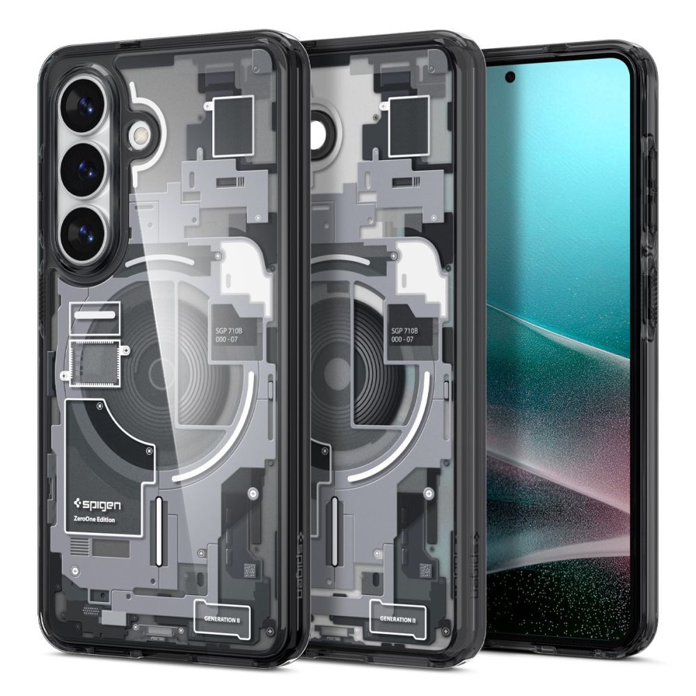 Hard Case Spigen Ultra Hybrid Zero One with MagSafe for Samsung Galaxy S26 S942, Black ACS10736_0
