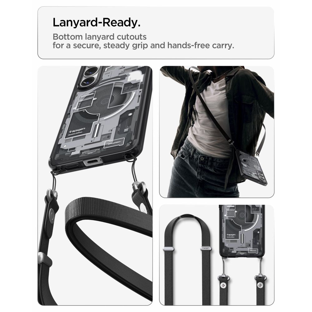 Hard Case Spigen Ultra Hybrid Zero One with MagSafe for Samsung Galaxy S26 S942, Black ACS10736_12