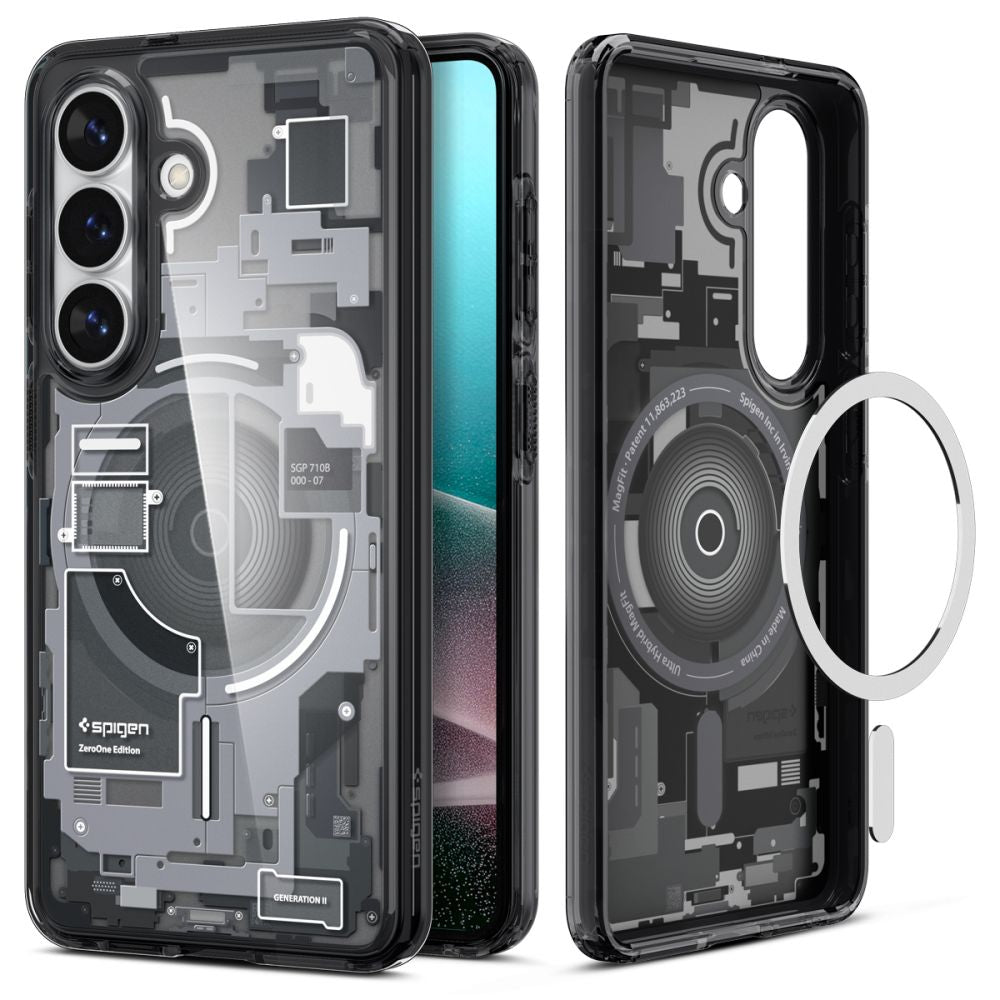 Hard Case Spigen Ultra Hybrid Zero One with MagSafe for Samsung Galaxy S26 S942, Black ACS10736_1