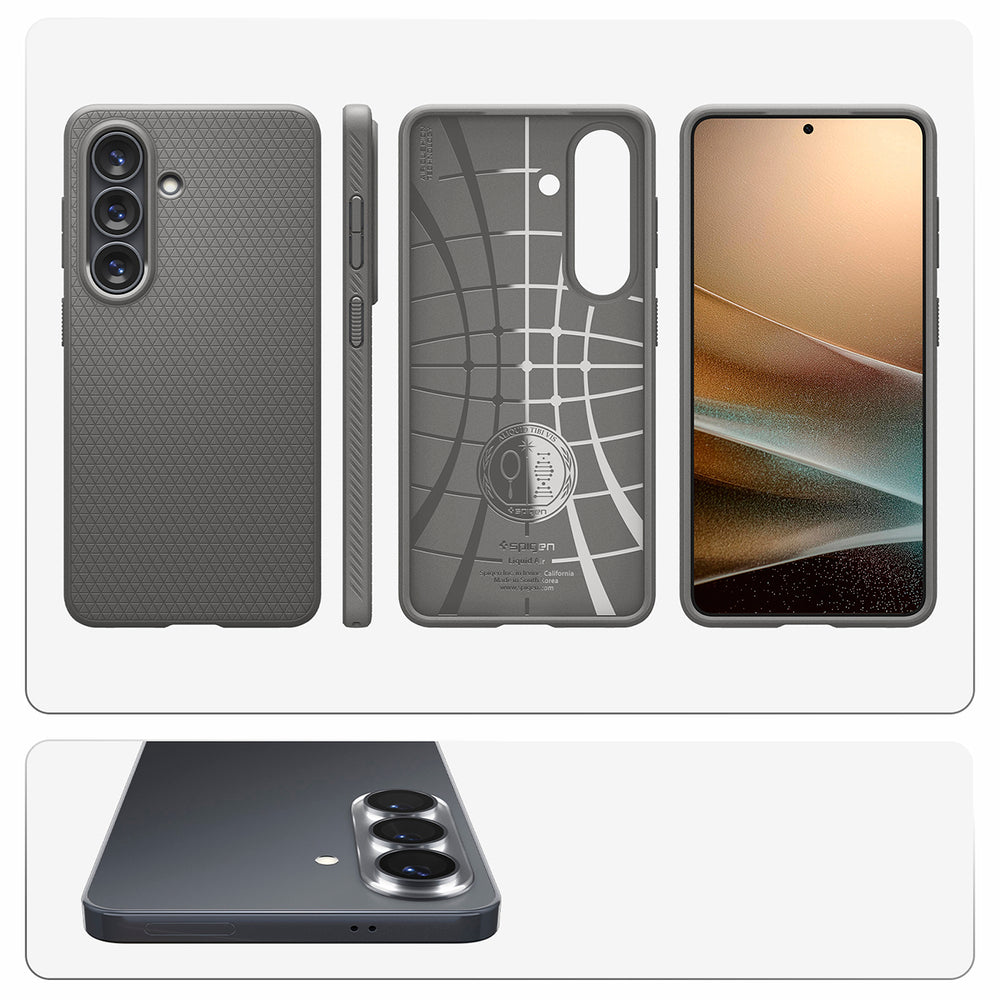 Hard Case Spigen Liquid Air for Samsung Galaxy S26 Plus S947, Marble Grey ACS11211_16