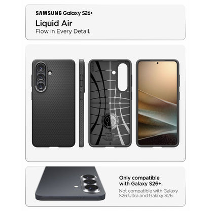 Hard Case Spigen Liquid Air for Samsung Galaxy S26 Plus S947, Matte Black ACS10700_5