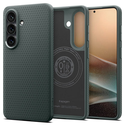 Hard Case Spigen Liquid Air with MagSafe for Samsung Galaxy S26 Plus S947, Abyss Green ACS10706_0