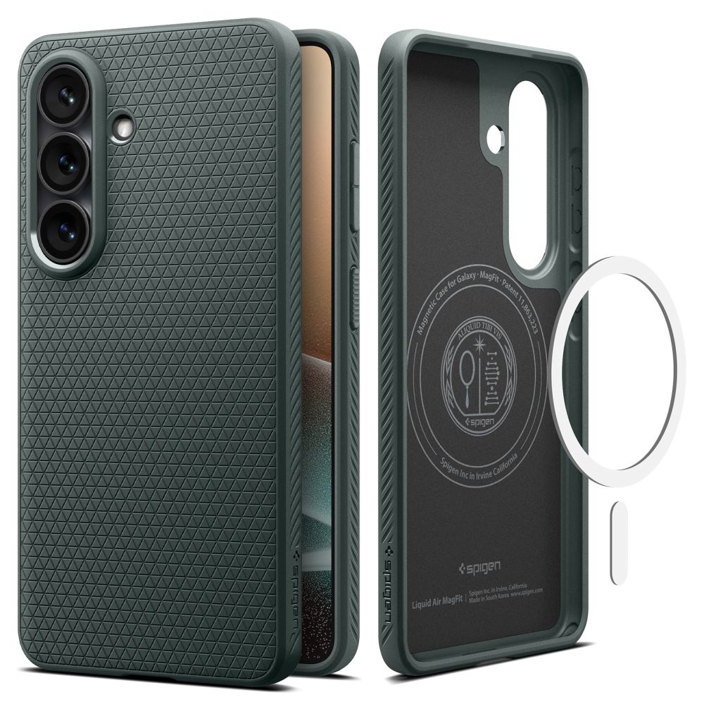 Hard Case Spigen Liquid Air with MagSafe for Samsung Galaxy S26 Plus S947, Abyss Green ACS10706_1
