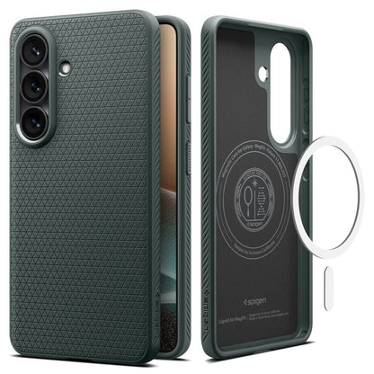 Hard Case Spigen Liquid Air with MagSafe for Samsung Galaxy S26 Plus S947, Abyss Green ACS10706_1