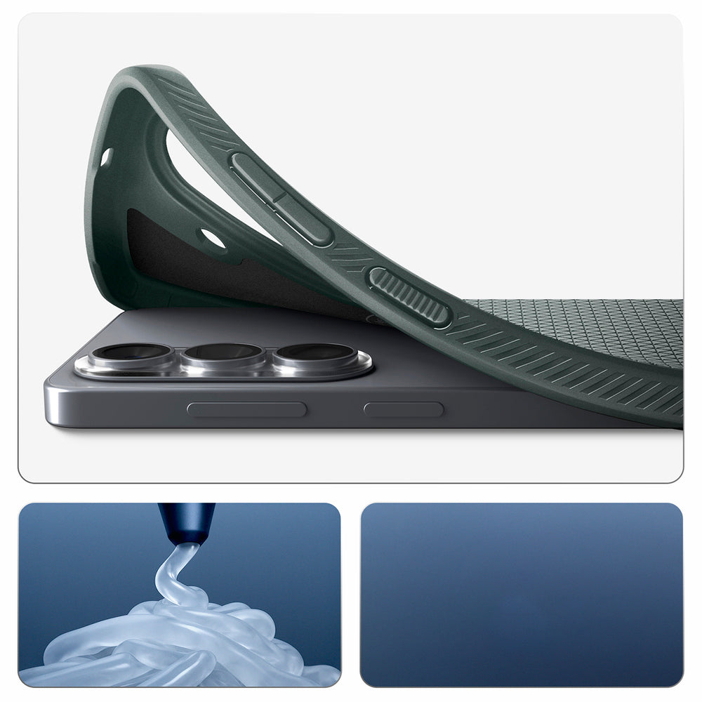 Hard Case Spigen Liquid Air with MagSafe for Samsung Galaxy S26 Plus S947, Abyss Green ACS10706_19