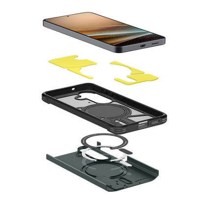 Hard Case Spigen Tough Armor with MagSafe for Samsung Galaxy S26 Plus S947, Abyss Green ACS10715_11