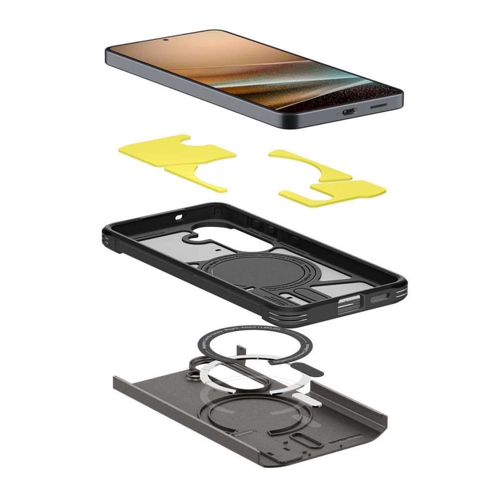 Hard Case Spigen Tough Armor with MagSafe for Samsung Galaxy S26 Plus S947, Gunmetal ACS10714_7