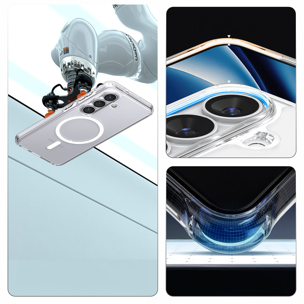 Hard Case Spigen Ultra Hybrid with MagSafe for Samsung Galaxy S26 Plus S947, Clear White ACS10709_18