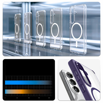 Hard Case Spigen Ultra Hybrid with MagSafe for Samsung Galaxy S26 Plus S947, Deep Purple ACS11214_15