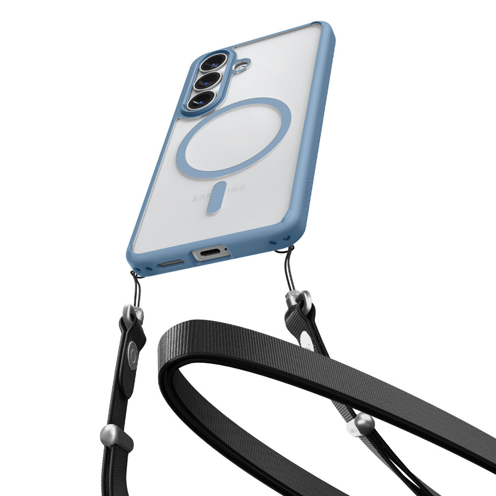 Hard Case Spigen Ultra Hybrid with MagSafe for Samsung Galaxy S26 Plus S947, Light Blue ACS11213_13