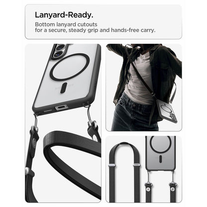 Hard Case Spigen Ultra Hybrid with MagSafe for Samsung Galaxy S26 Plus S947, Matte Black ACS10710_11