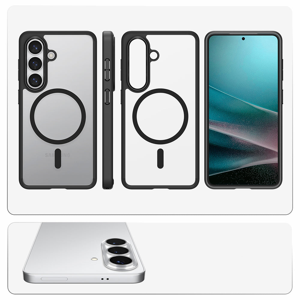 Hard Case Spigen Ultra Hybrid with MagSafe for Samsung Galaxy S26 Plus S947, Matte Black ACS10710_14