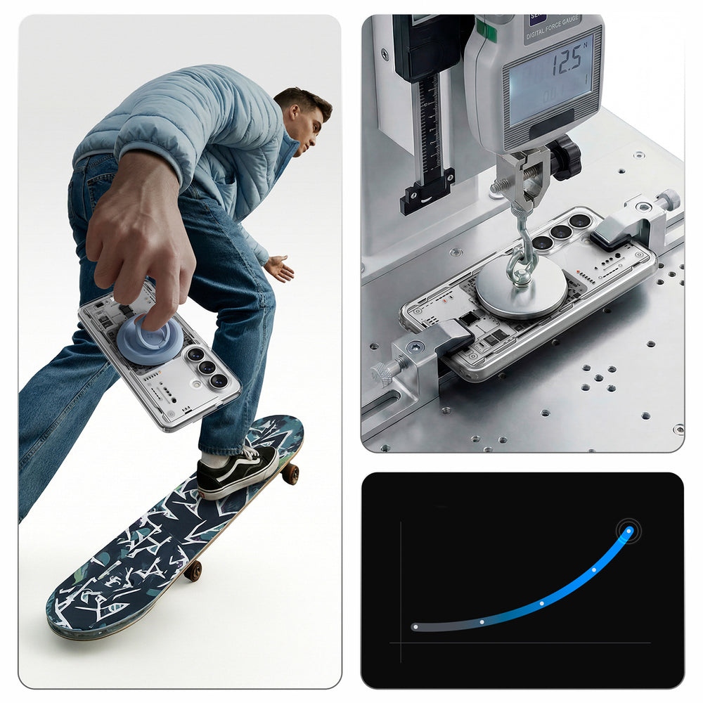 Hard Case Spigen Ultra Hybrid Neo One with MagSafe for Samsung Galaxy S26 Plus S947, Transparent ACS11212_17