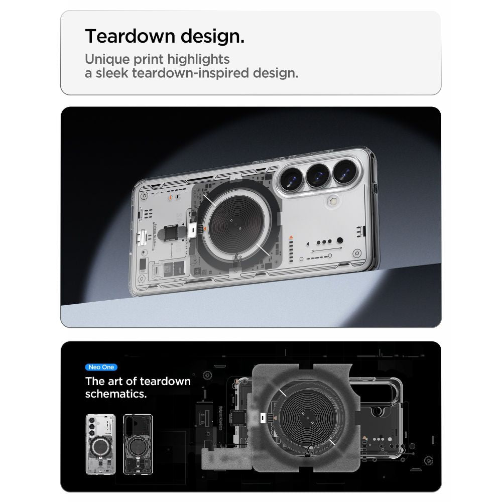 Hard Case Spigen Ultra Hybrid Neo One with MagSafe for Samsung Galaxy S26 Plus S947, Transparent ACS11212_5