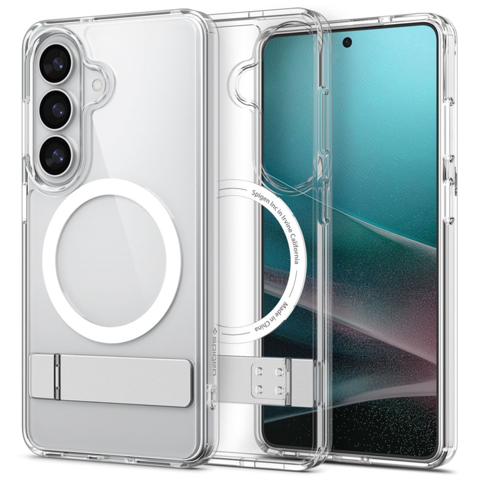Hard Case Spigen Ultra Hybrid S with MagSafe for Samsung Galaxy S26 Plus S947, Clear White ACS11050_0
