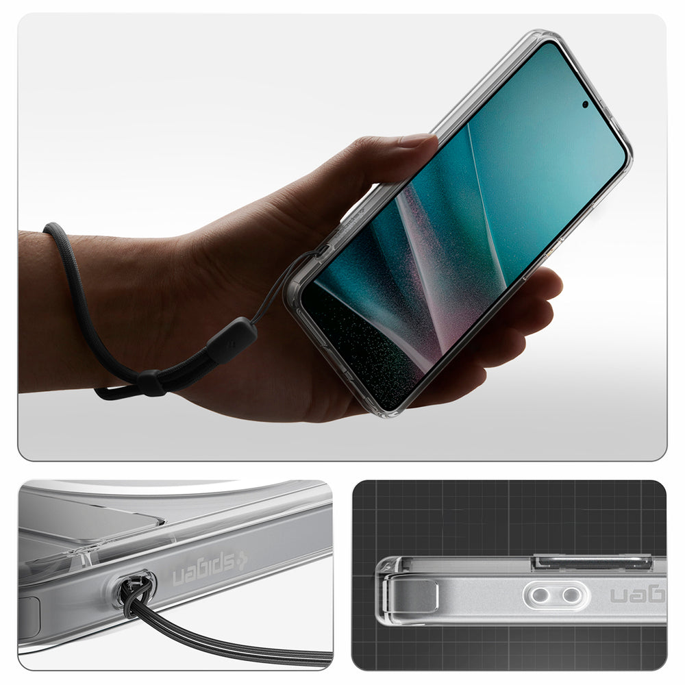 Hard Case Spigen Ultra Hybrid S with MagSafe for Samsung Galaxy S26 Plus S947, Clear White ACS11050_14
