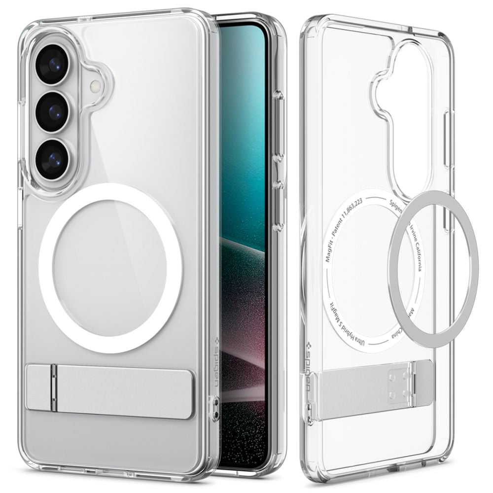 Hard Case Spigen Ultra Hybrid S with MagSafe for Samsung Galaxy S26 Plus S947, Clear White ACS11050_1