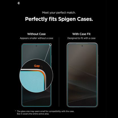 Front Cover Privacy Screen Protector Spigen GlastR EZ FIT Pro HD for Samsung Galaxy S26 Plus S947 AGL11087_11