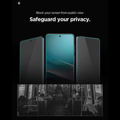 Front Cover Privacy Screen Protector Spigen GlastR EZ FIT Pro HD for Samsung Galaxy S26 Plus S947 AGL11087_12