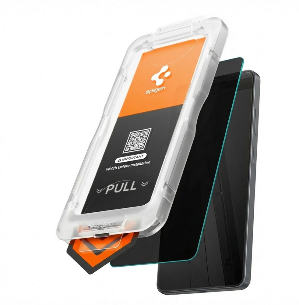 Front Cover Privacy Screen Protector Spigen GlastR EZ FIT Pro HD for Samsung Galaxy S26 Plus S947 AGL11087_2