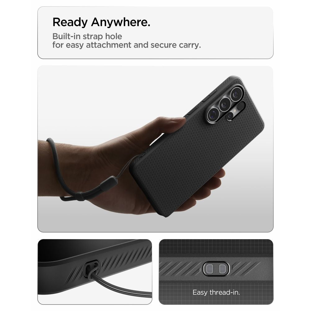 Hard Case Spigen Liquid Air for Samsung Galaxy S26 Ultra S948, Matte Black ACS10670_11