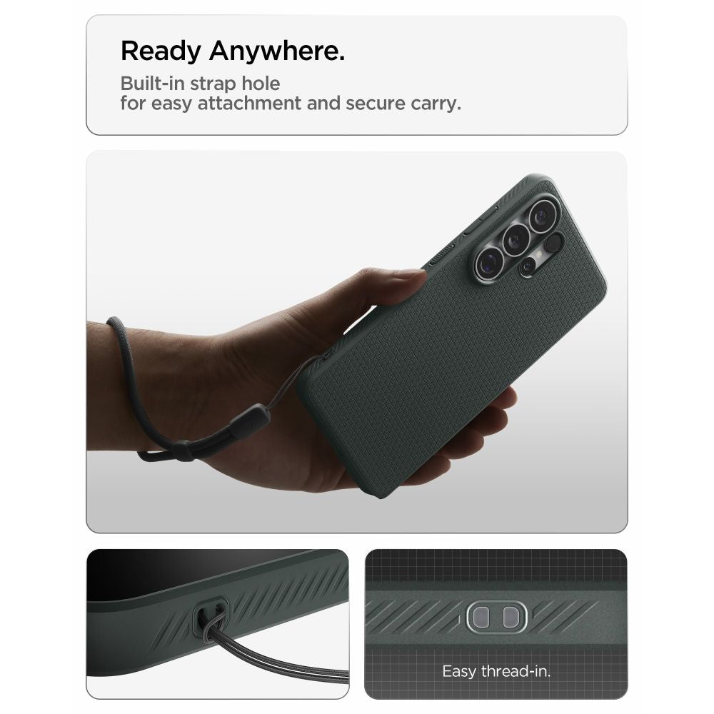 Hard Case Spigen Liquid Air with MagSafe for Samsung Galaxy S26 Ultra S948, Abyss Green ACS10676_14