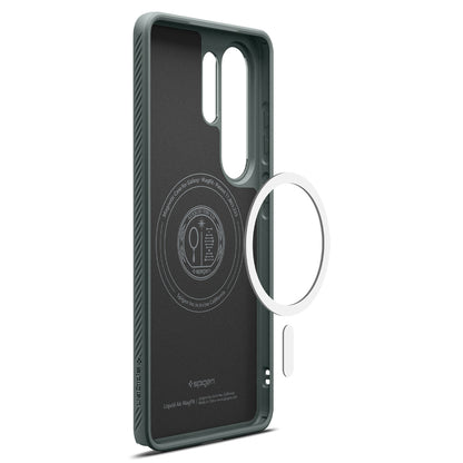 Hard Case Spigen Liquid Air with MagSafe for Samsung Galaxy S26 Ultra S948, Abyss Green ACS10676_16