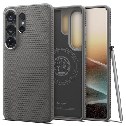 Hard Case Spigen Liquid Air with MagSafe for Samsung Galaxy S26 Ultra S948, Marble Grey ACS10675_0