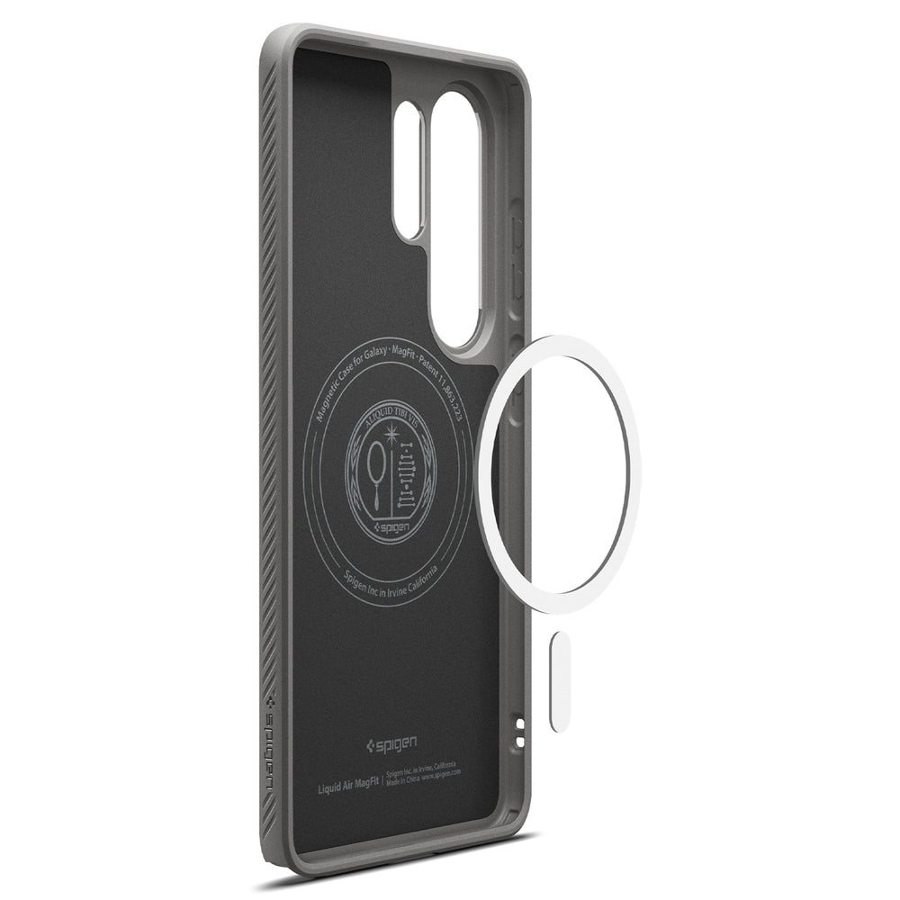Hard Case Spigen Liquid Air with MagSafe for Samsung Galaxy S26 Ultra S948, Marble Grey ACS10675_16
