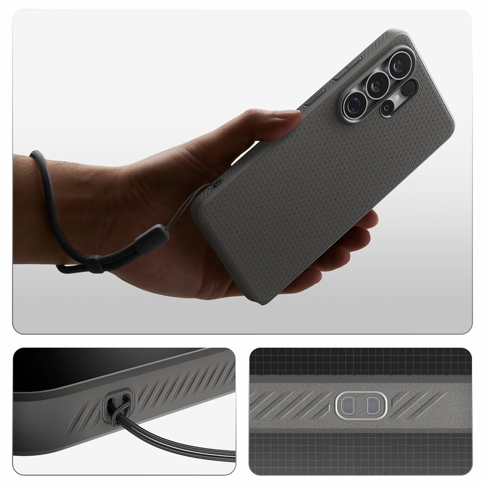 Hard Case Spigen Liquid Air with MagSafe for Samsung Galaxy S26 Ultra S948, Marble Grey ACS10675_20