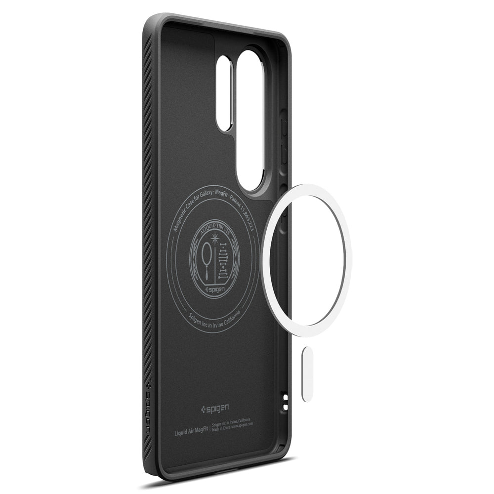 Hard Case Spigen Liquid Air with MagSafe for Samsung Galaxy S26 Ultra S948, Matte Black ACS10674_16