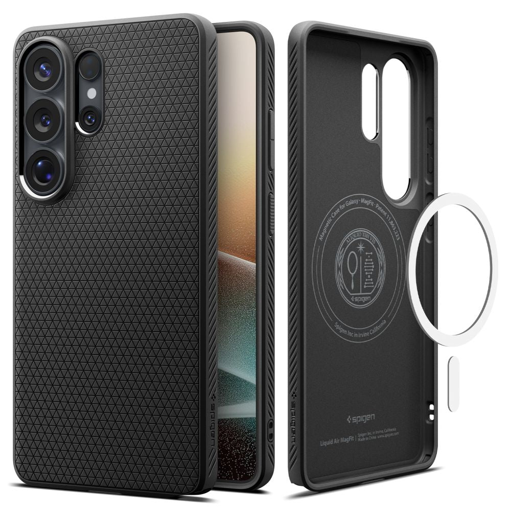 Hard Case Spigen Liquid Air with MagSafe for Samsung Galaxy S26 Ultra S948, Matte Black ACS10674_1