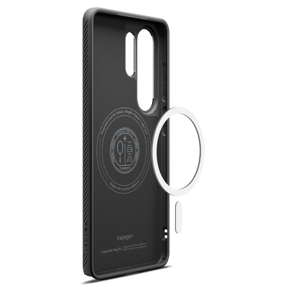 Hard Case Spigen Liquid Air with MagSafe for Samsung Galaxy S26 Ultra S948, Matte Black ACS10674_5