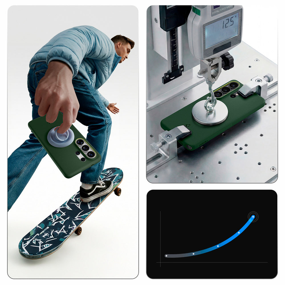 Hard Case Spigen Caseology Nano Pop with MagSafe for Samsung Galaxy S26 Ultra S948, Avo Green ACS11039_13