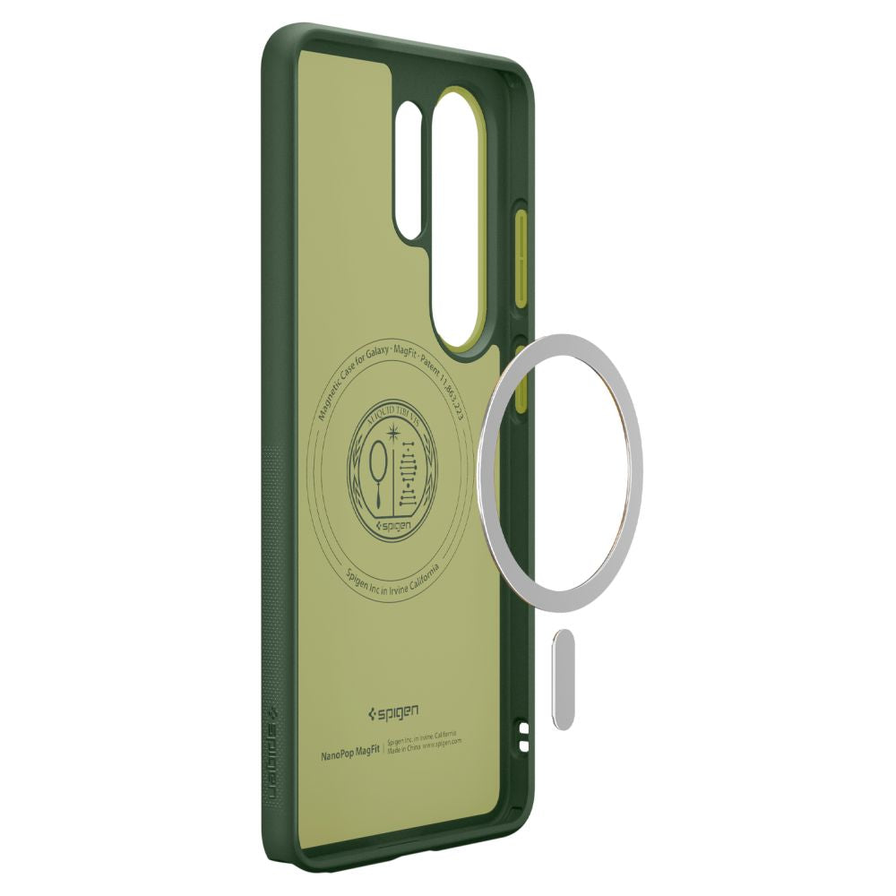 Hard Case Spigen Caseology Nano Pop with MagSafe for Samsung Galaxy S26 Ultra S948, Avo Green ACS11039_3