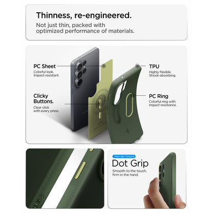 Hard Case Spigen Caseology Nano Pop with MagSafe for Samsung Galaxy S26 Ultra S948, Avo Green ACS11039_8