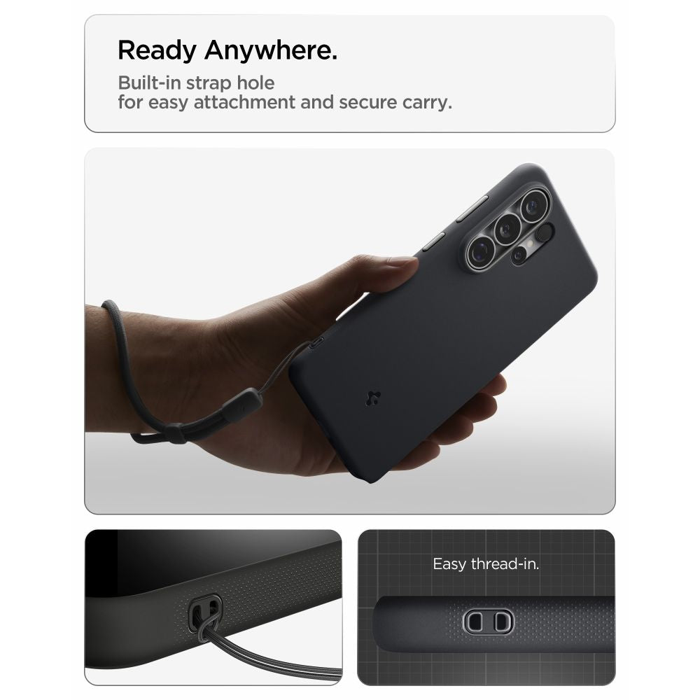 Hard Case Spigen Caseology Nano Pop with MagSafe for Samsung Galaxy S26 Ultra S948, Black Sesame ACS11038_12