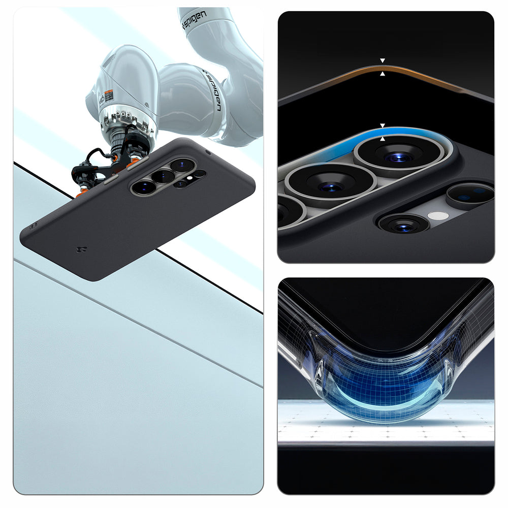 Hard Case Spigen Caseology Nano Pop with MagSafe for Samsung Galaxy S26 Ultra S948, Black Sesame ACS11038_16