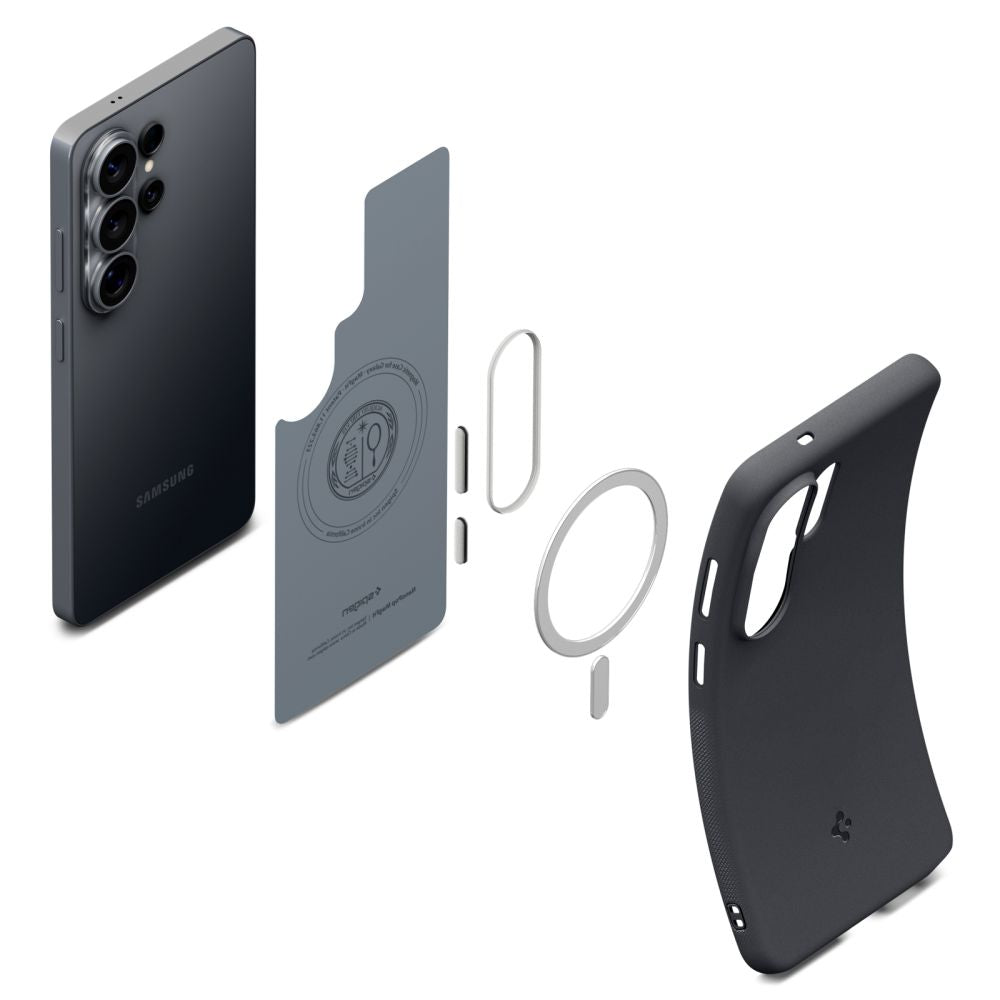 Hard Case Spigen Caseology Nano Pop with MagSafe for Samsung Galaxy S26 Ultra S948, Black Sesame ACS11038_6