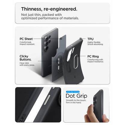Hard Case Spigen Caseology Nano Pop with MagSafe for Samsung Galaxy S26 Ultra S948, Black Sesame ACS11038_8