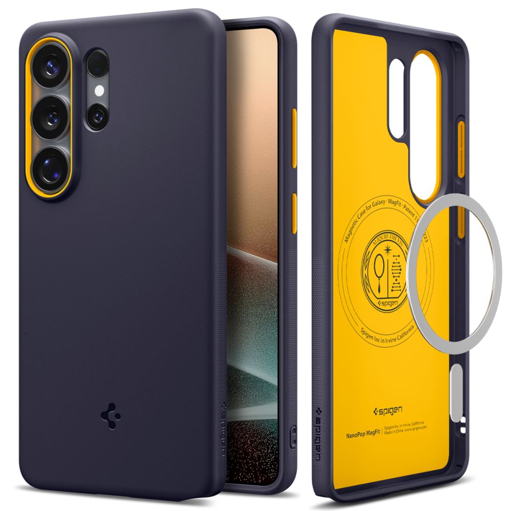 Hard Case Spigen Caseology Nano Pop with MagSafe for Samsung Galaxy S26 Ultra S948, Blueberry Navy ACS11037_1