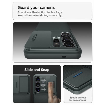 Hard Case Spigen Optik Armor for Samsung Galaxy S26 Ultra S948, Abyss Green ACS10688_5