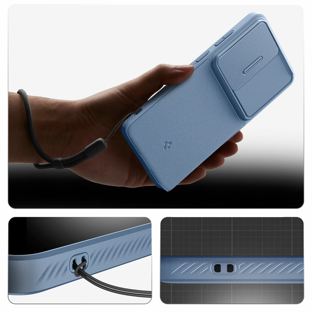 Hard Case Spigen Optik Armor for Samsung Galaxy S26 Ultra S948, Light Blue ACS11226_13