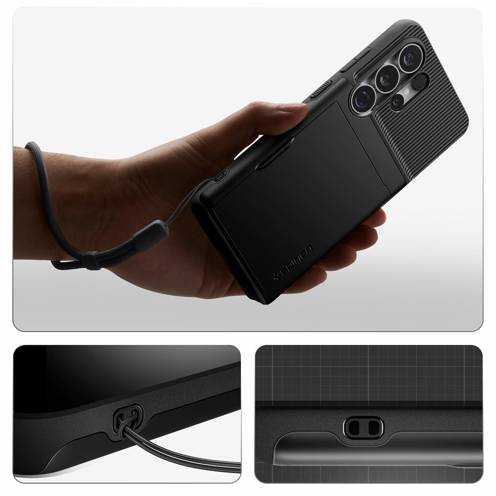 Hard Case Spigen Slim Armor CS for Samsung Galaxy S26 Ultra S948, Black ACS11036_12