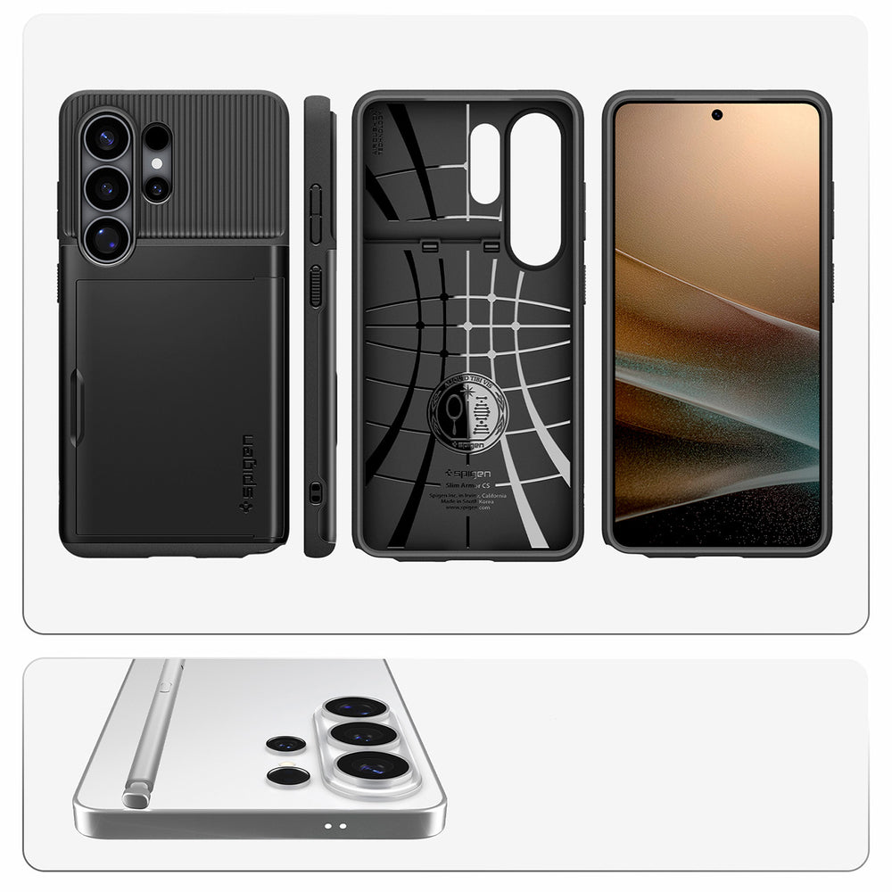 Hard Case Spigen Slim Armor CS for Samsung Galaxy S26 Ultra S948, Black ACS11036_13