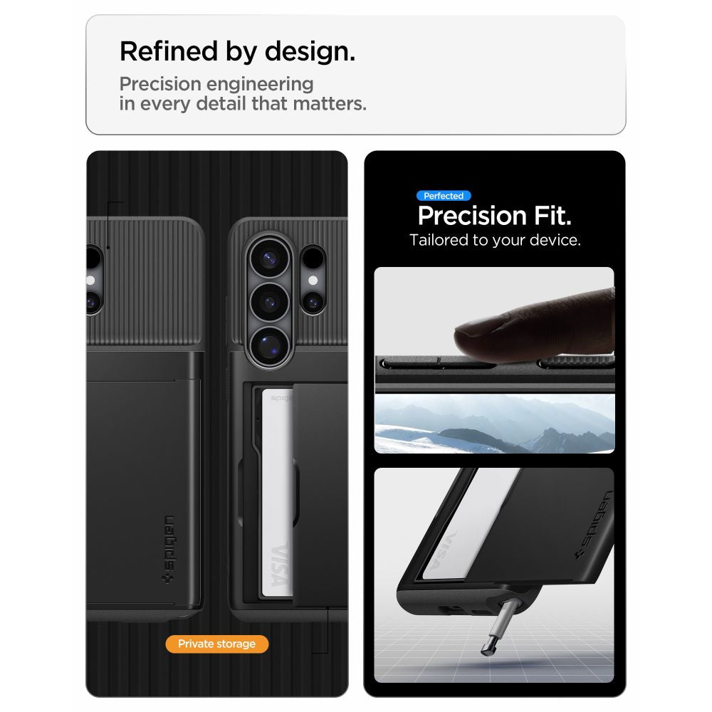Hard Case Spigen Slim Armor CS for Samsung Galaxy S26 Ultra S948, Black ACS11036_7