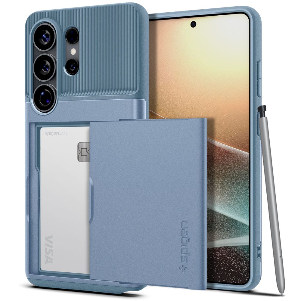 Hard Case Spigen Slim Armor CS for Samsung Galaxy S26 Ultra S948, Light Blue ACS11225 _0
