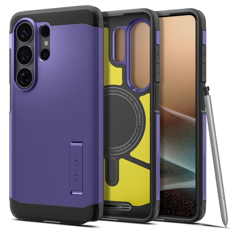 Hard Case Spigen Tough Armor with MagSafe / Ash Violet / S26 Ultra S948 / ACS11209_0